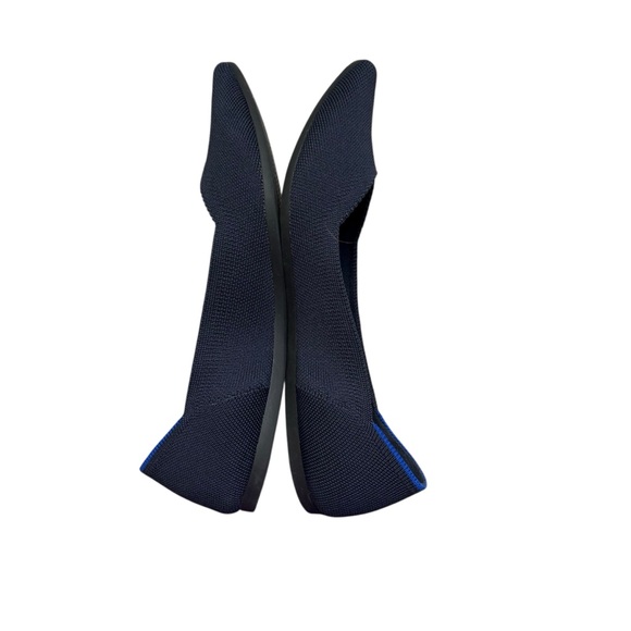 Rothy's Women's Navy Blue Flats the point 8.5 - Picture 6 of 7